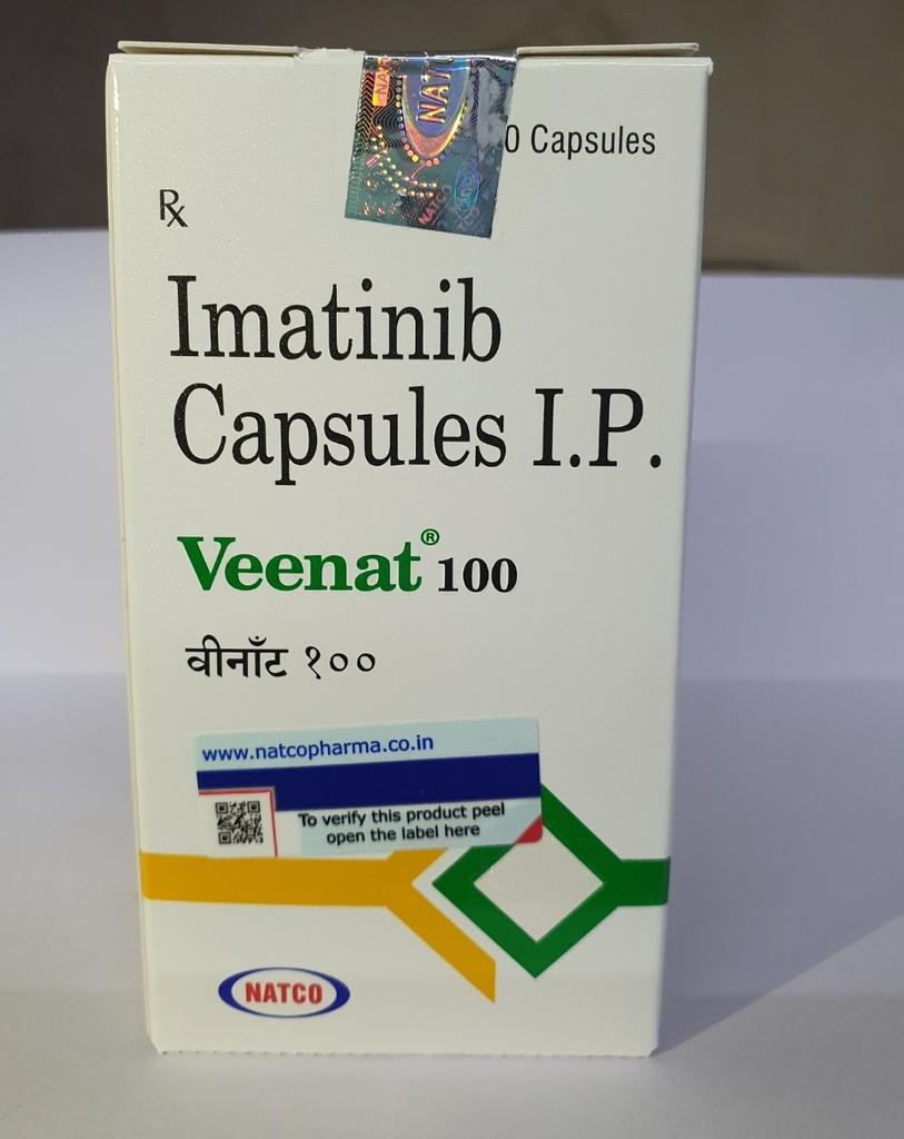 Veenat – Imatinib Capsules IP 100mg